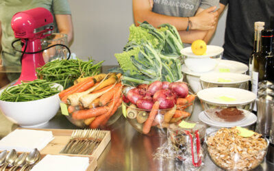 Die Lehrwerkstätte kocht