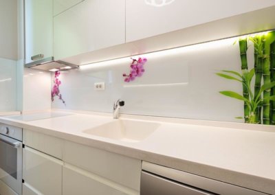 Ewig frische Pflanzen in der Küche – Fotodruck machts möglich.