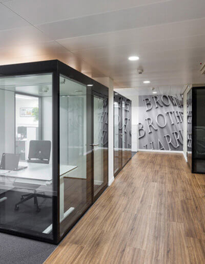 Moderne Raum-in-Raum-Lösung