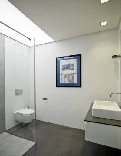 Kaum zu sehen: GM DUSCHVERGLASUNG