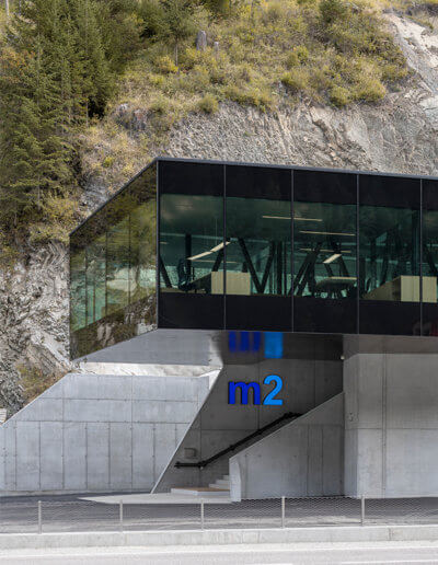Büro der m2 Railgroup mit 3-fach Stufenisolierglas von Glas Marte