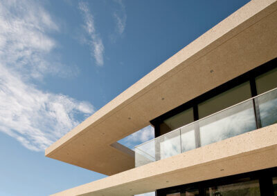 Transparente Absturzsicherung